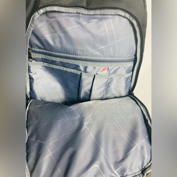 Bruno Cavalli Laptop Bag USB Charging Port Backpack School Book 18" Canvas Black - Picture 10 of 12